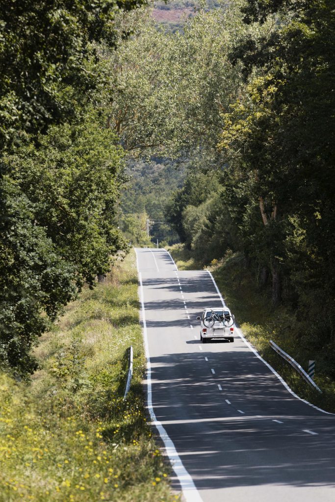 Viaje de Auto en Ruta